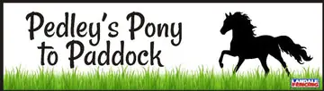 Pedleys Pony to Paddock